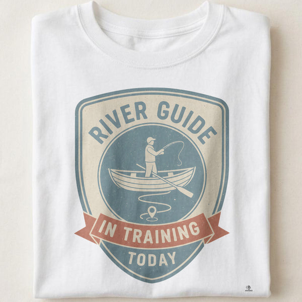 RIVER GUIDE IN TRAINING TODAY | Charming Fishing T-Shirt