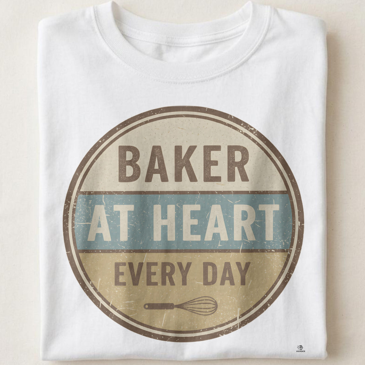 BAKER AT HEART EVERY DAY | Charming Baking T-Shirt