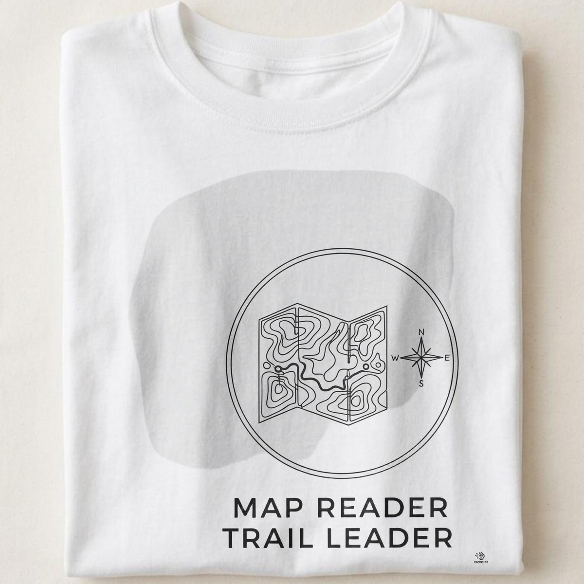 MAP READER TRAIL LEADER | Adventurous Hiking T-Shirt