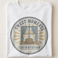 SWEET MOMENTS START IN MY KITCHEN | Charming Baking T-shirt - close up