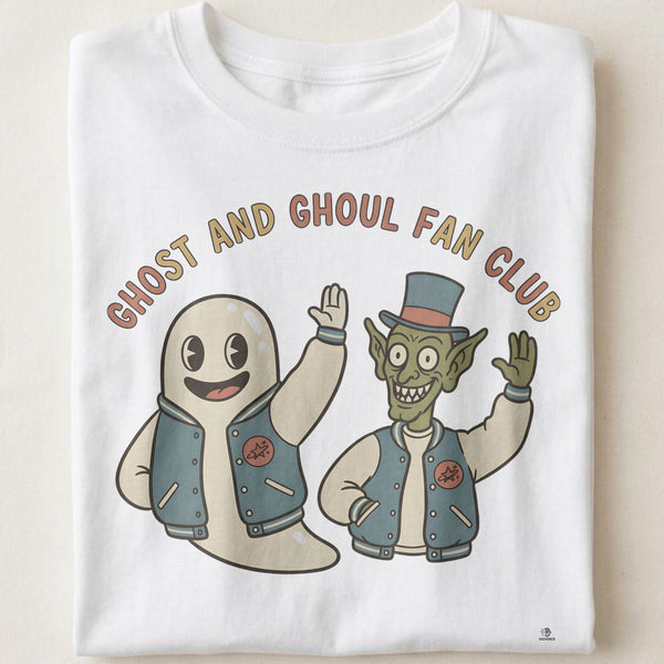 GHOST AND GHOUL FAN CLUB | Spooky Ghost & Ghoul T-Shirt