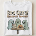 BOO CREW MEETING IN PROGRESS | Spooky Group Costume T-Shirt - close up