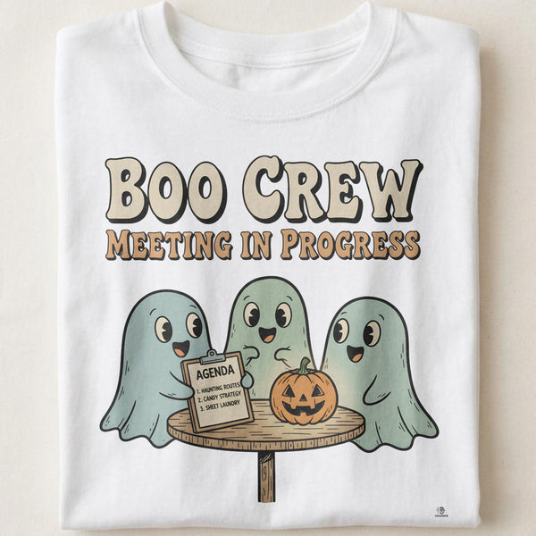 BOO CREW MEETING IN PROGRESS | Spooky Group Costume T-Shirt