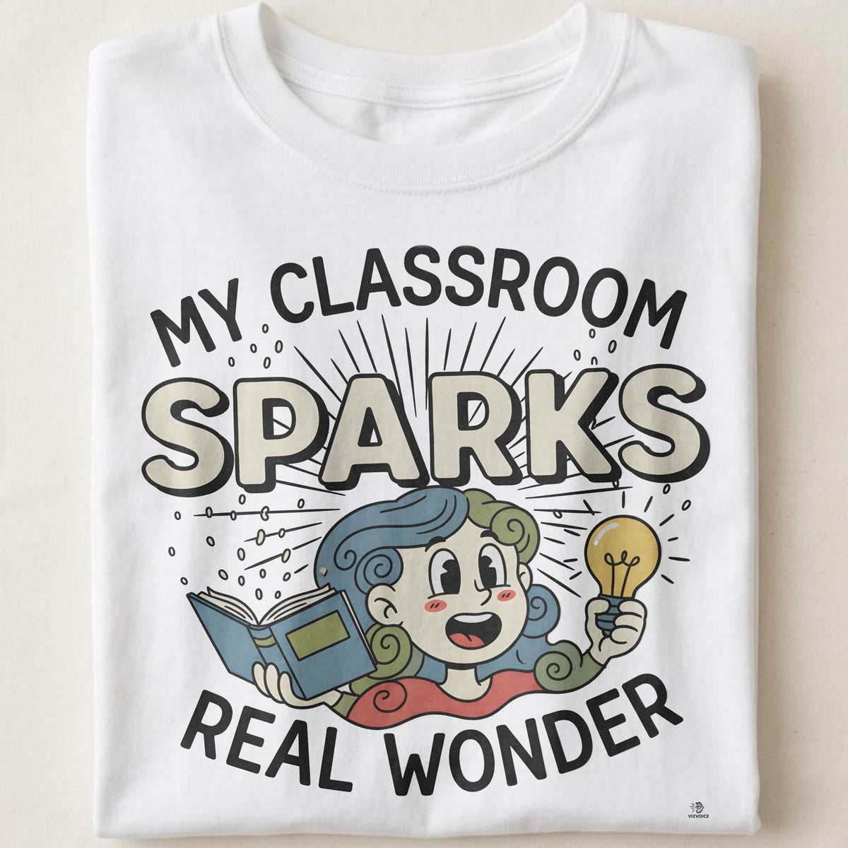 MY CLASSROOM SPARKS REAL WONDER | Inspirational Science Teacher T-Shirt