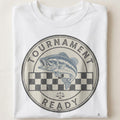 HOOKED ON HUMOR | Tournament-Ready Bass Fishing T-Shirt - close up