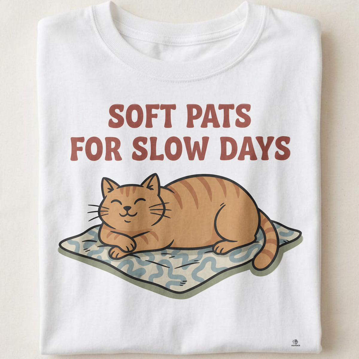 SOFT PATS FOR SLOW DAYS | Cozy T-Shirt for Senior Cat Parents