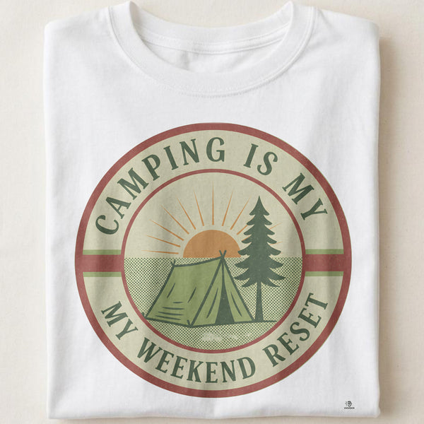 CAMPING IS MY WEEKEND RESET | Relaxed Camping T-Shirt