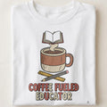 COFFEE FUELED EDUCATOR | Funny Teacher T-Shirt - close up