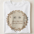 LOYAL DOG EYES CALM MY CHAOS | Funny German Shepherd T-Shirt - close up