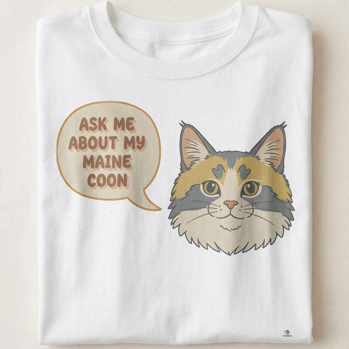 ASK ME ABOUT MY MAINE COON | Humorous Cat Lover T-shirt