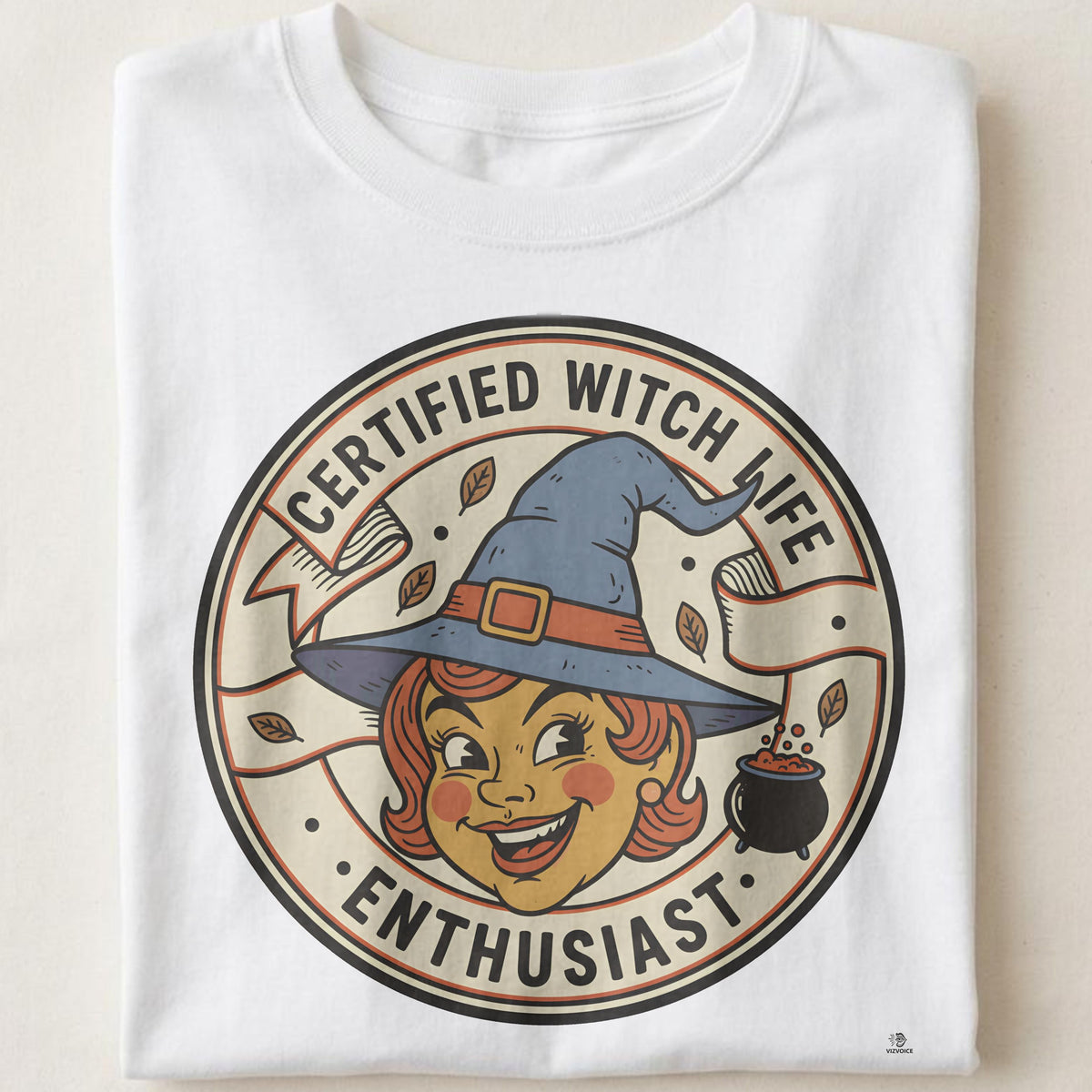 CERTIFIED WITCH LIFE ENTHUSIAST | Funny Halloween T-shirt