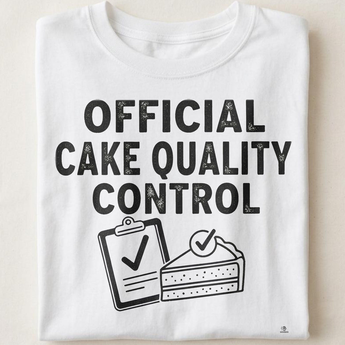 OFFICIAL CAKE QUALITY CONTROL | Humorous Birthday T-Shirt