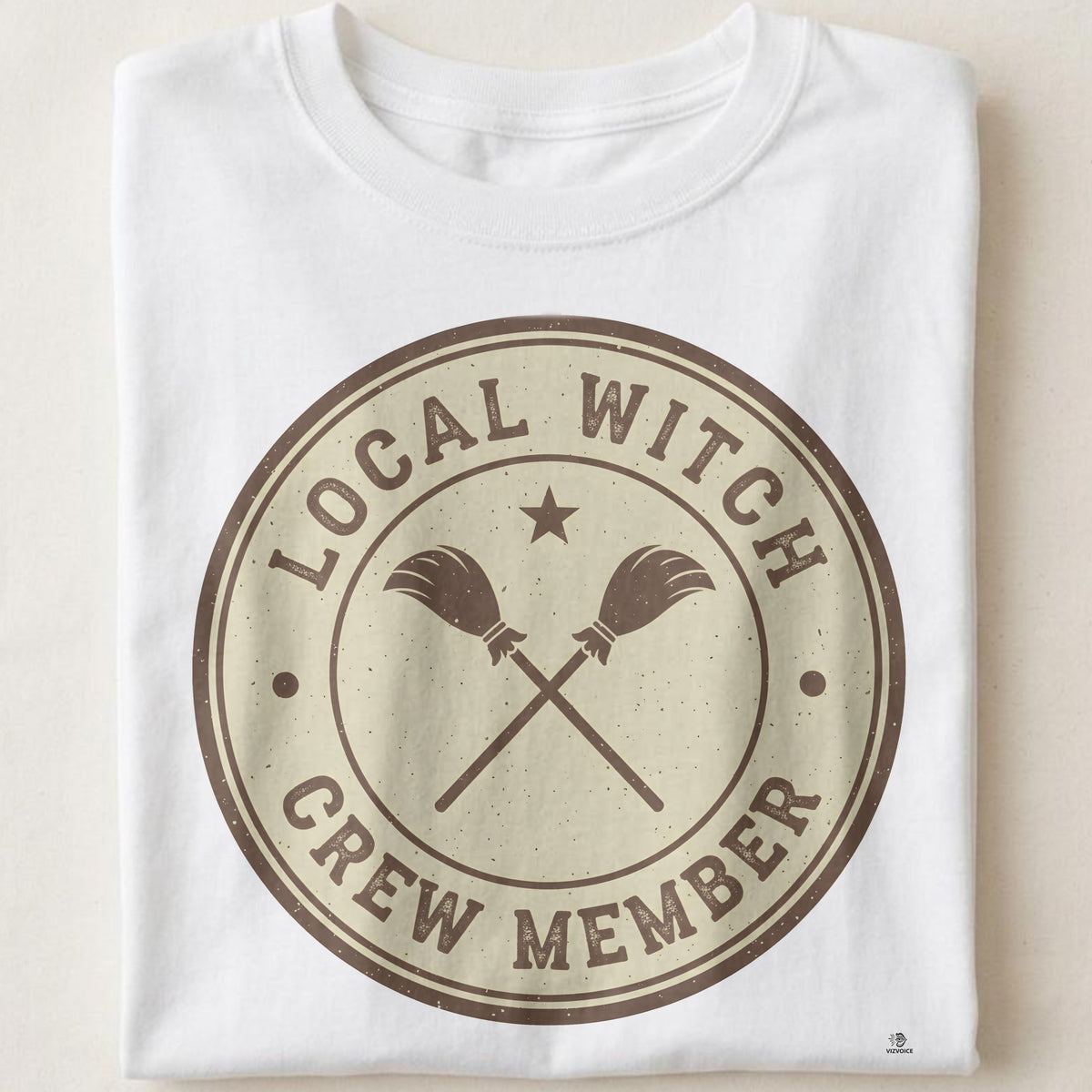 LOCAL WITCH CREW MEMBER | Fun Halloween T-Shirt