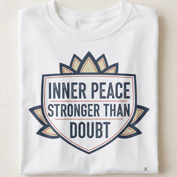 INNER PEACE STRONGER THAN DOUBT | Yoga Life T-Shirt