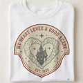 MY HEART LOVES A GOOD SCARE | Spooktacular Halloween T-Shirt - close up