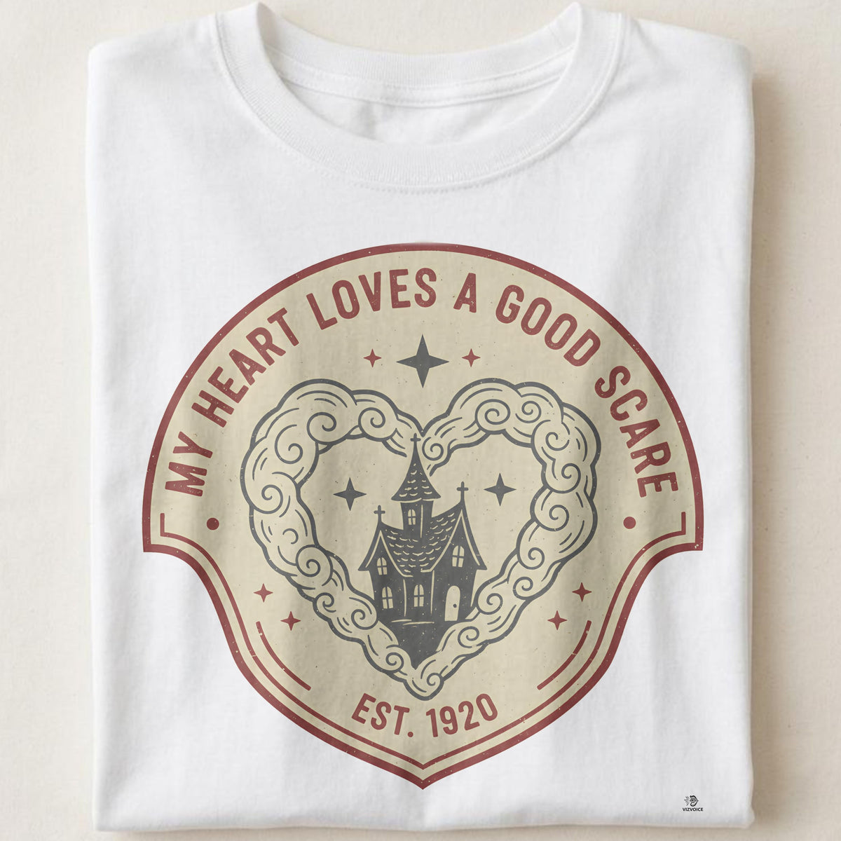 MY HEART LOVES A GOOD SCARE | Spooktacular Halloween T-Shirt