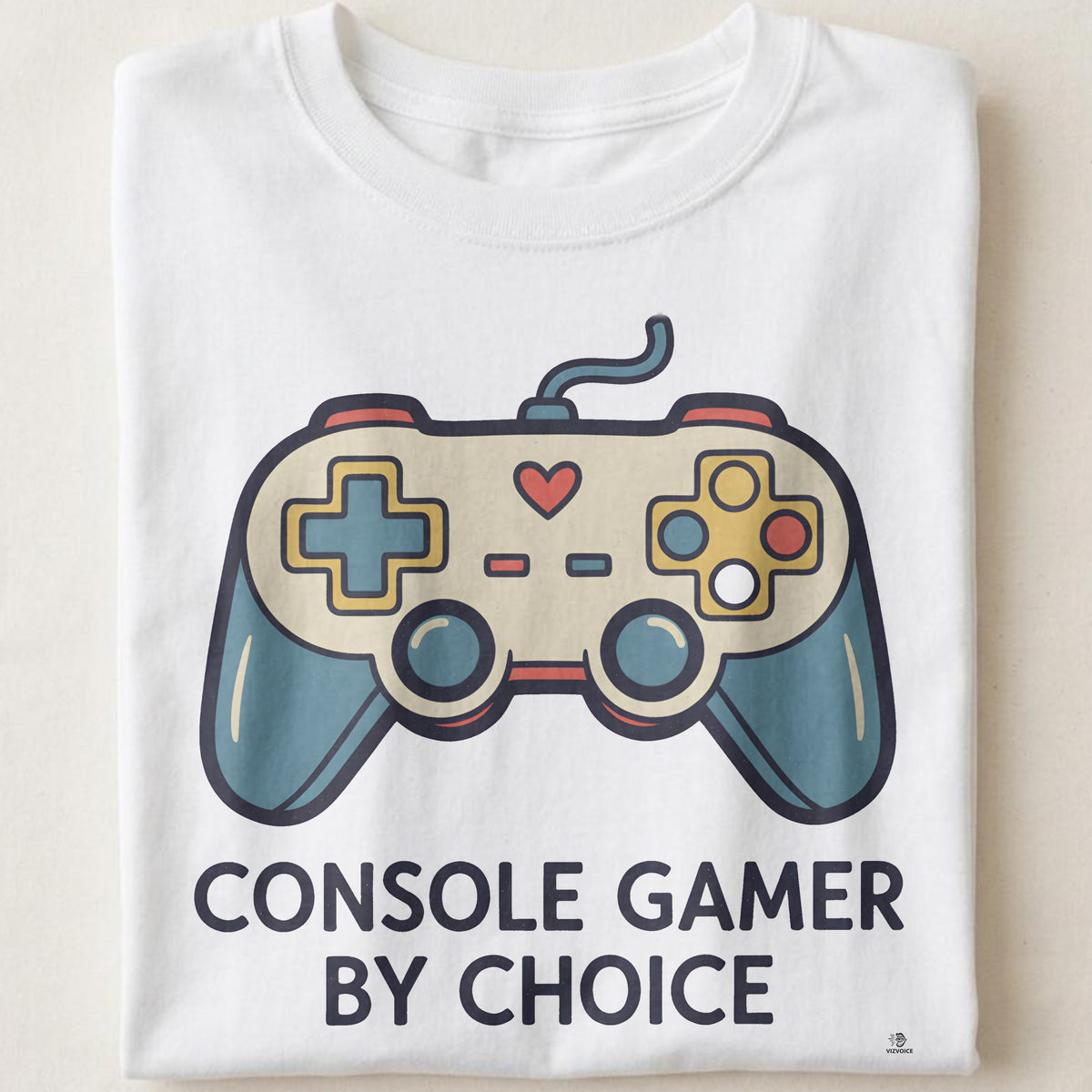 CONSOLE GAMER BY CHOICE | Fun T-Shirt for Gamers