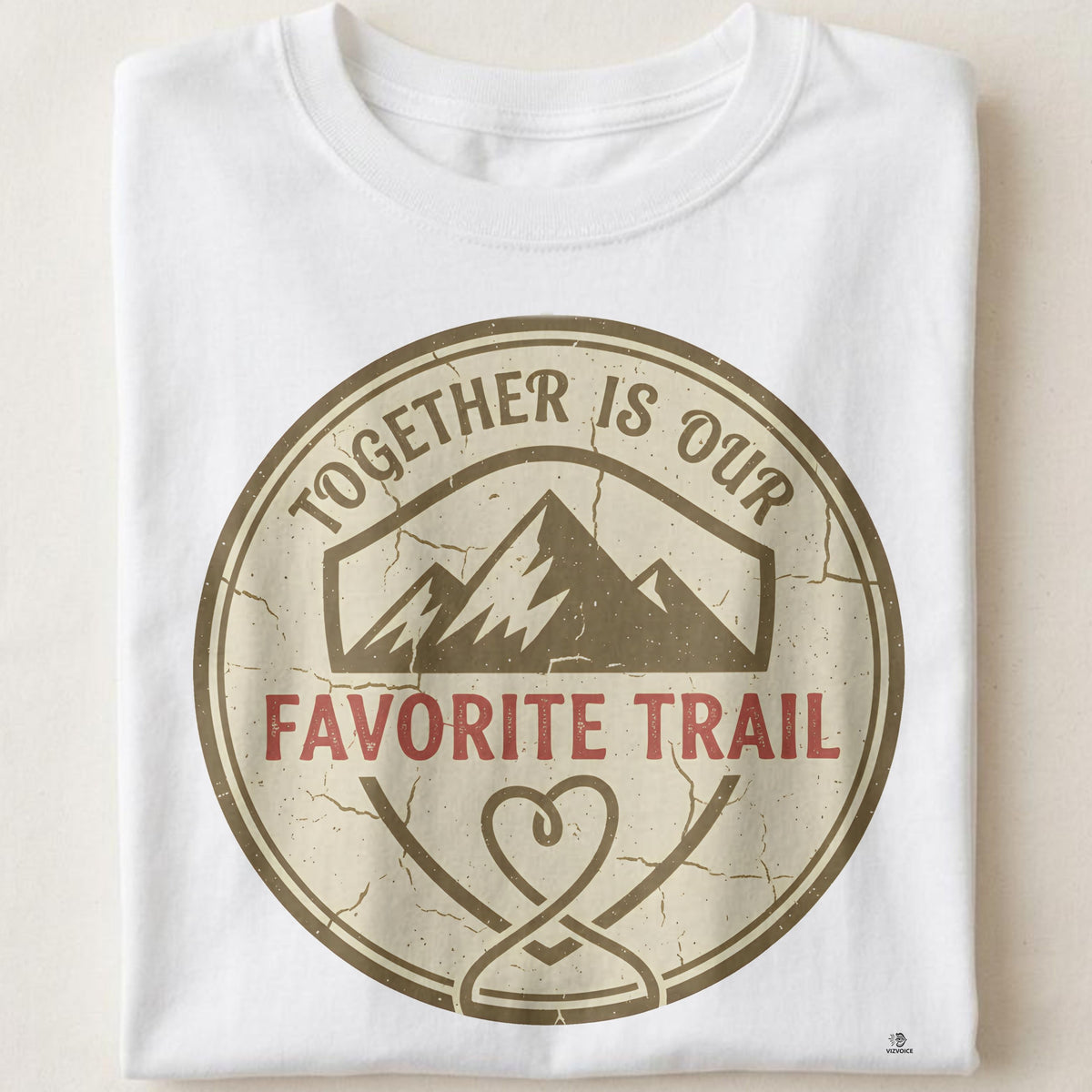 TOGETHER IS OUR FAVORITE TRAIL | Family Camping T-Shirt