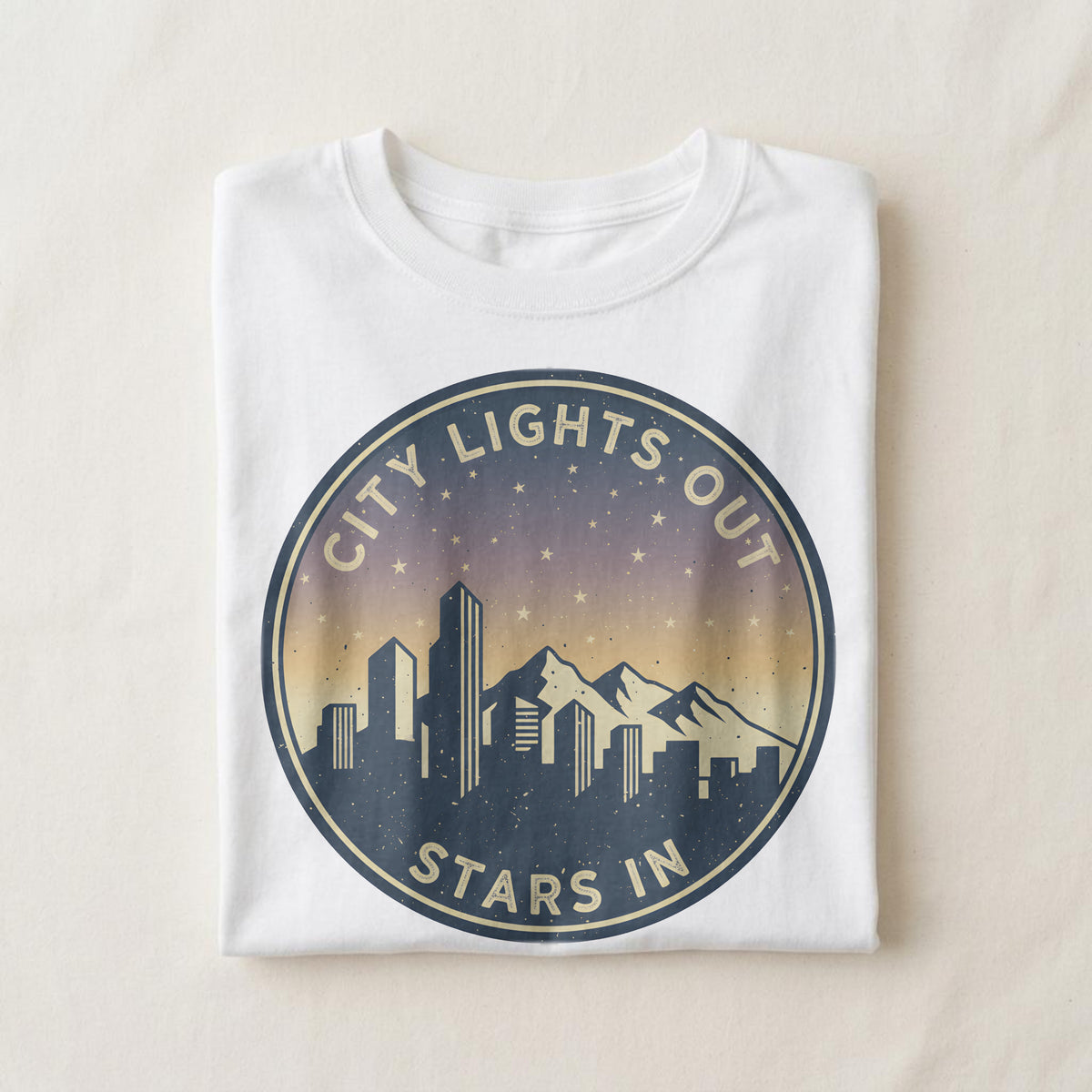 CITY LIGHTS OUT STARS IN | Weekend Warrior T-shirt