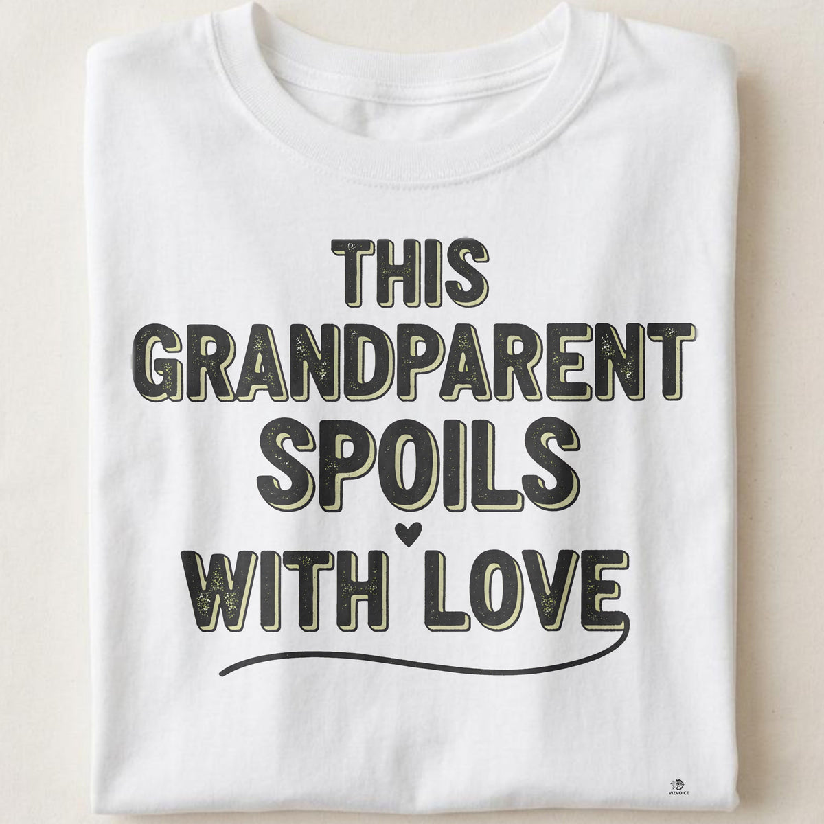 THIS GRANDPARENT SPOILS WITH LOVE | Adorable Grandparent T-shirt