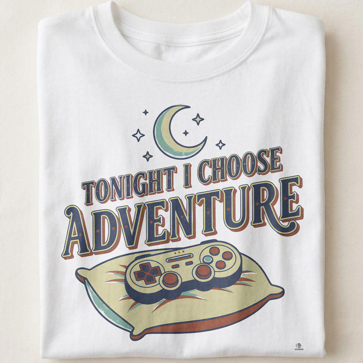 TONIGHT I CHOOSE ADVENTURE | Fun Gaming T-Shirt