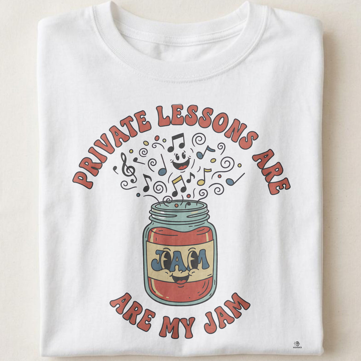 PRIVATE LESSONS ARE MY JAM | Humorous Music Teacher T-Shirt