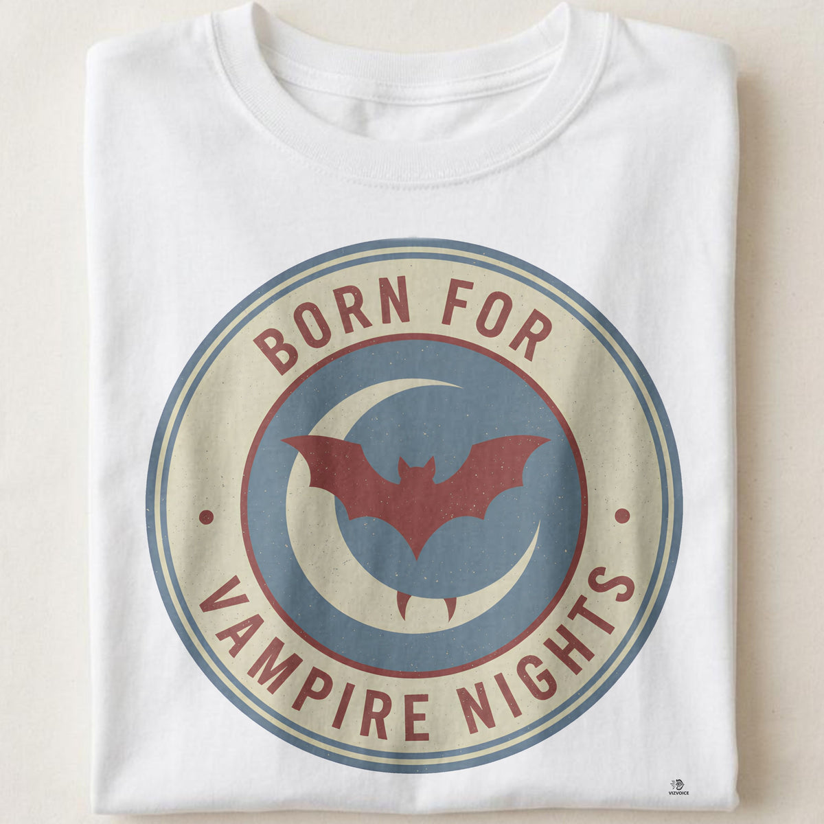 BORN FOR VAMPIRE NIGHTS | Spooky Halloween T-Shirt