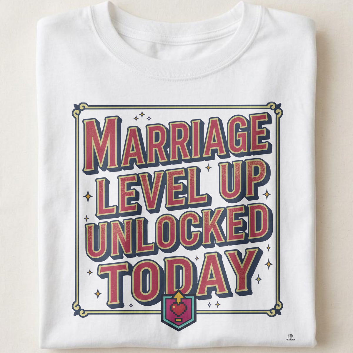 MARRIAGE LEVEL UP UNLOCKED TODAY | Funny Anniversary T-shirt