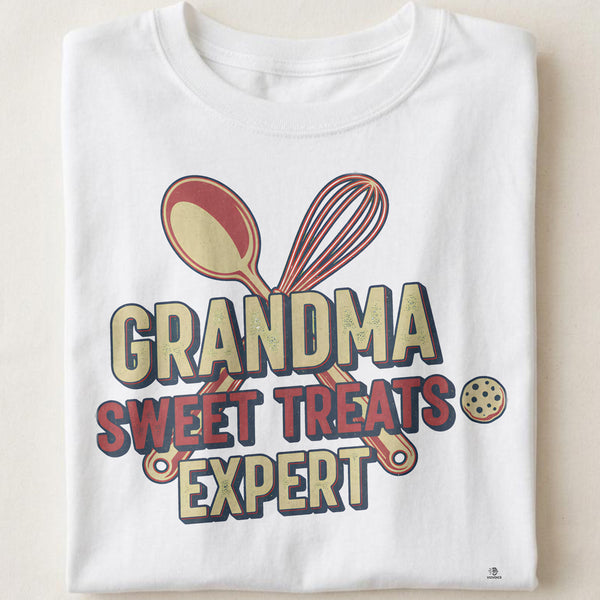 GRANDMA SWEET TREATS EXPERT | Fun T-Shirt for Cool Grandmas
