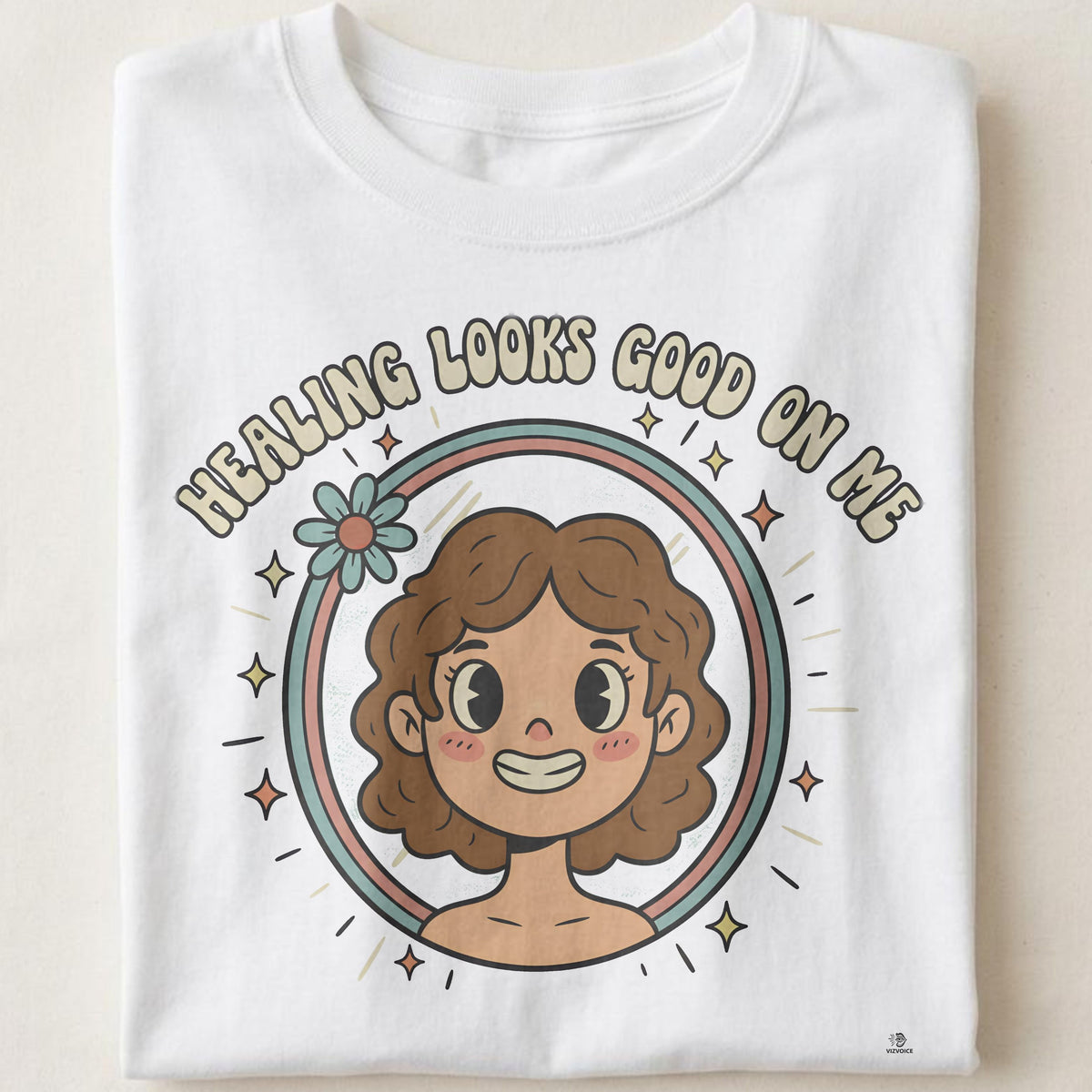 HEALING LOOKS GOOD ON ME | Birthday Self-Care T-shirt