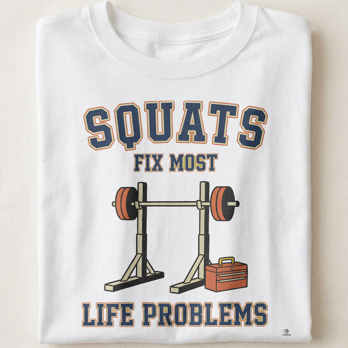 SQUATS FIX MOST LIFE PROBLEMS | Funny CrossFit T-shirt