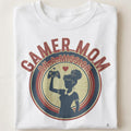 GAMER MOM ON A MISSION | Funny Gamer T-shirt - close up
