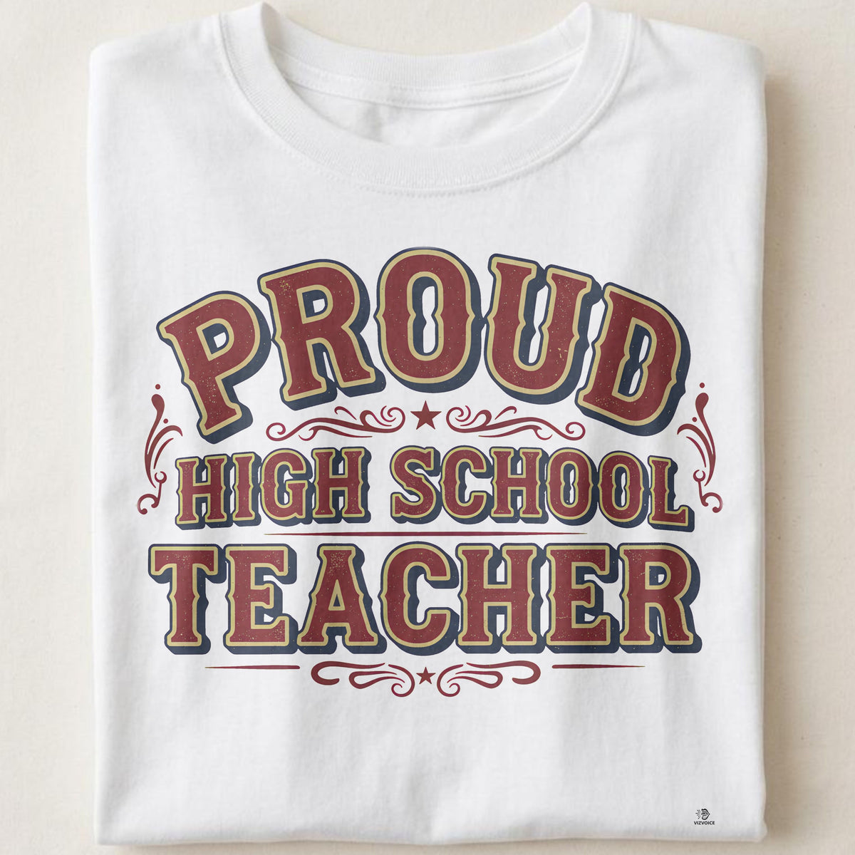 PROUD HIGH SCHOOL TEACHER | Fun T-Shirt for Educators