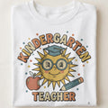 KINDERGARTEN TEACHER | Fun T-Shirt for Educators - close up