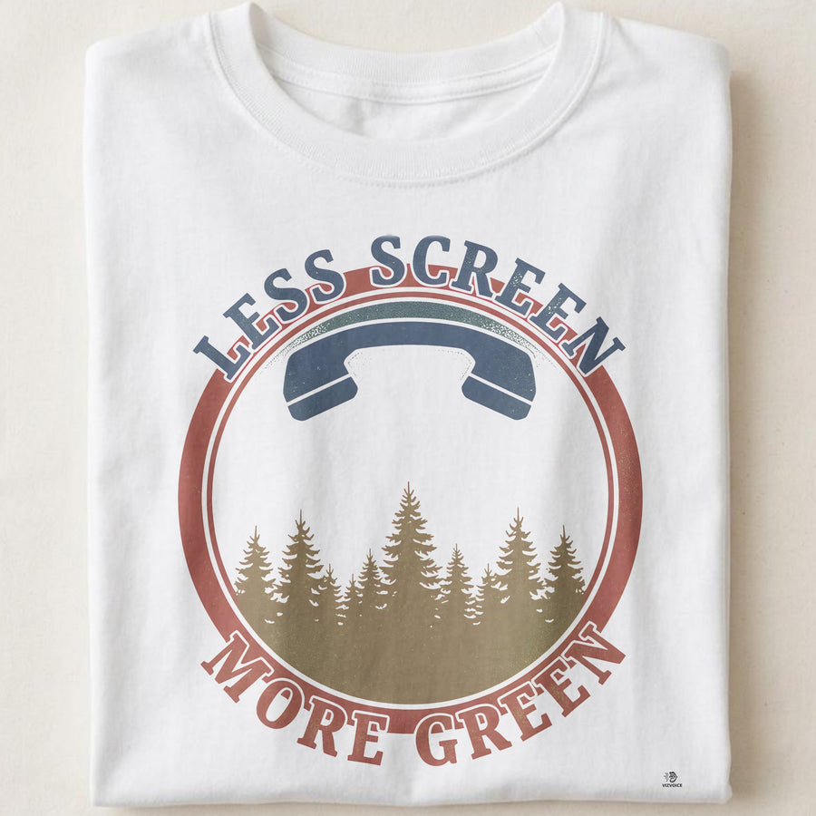 LESS SCREEN MORE GREEN | Adventure Seeker T-Shirt