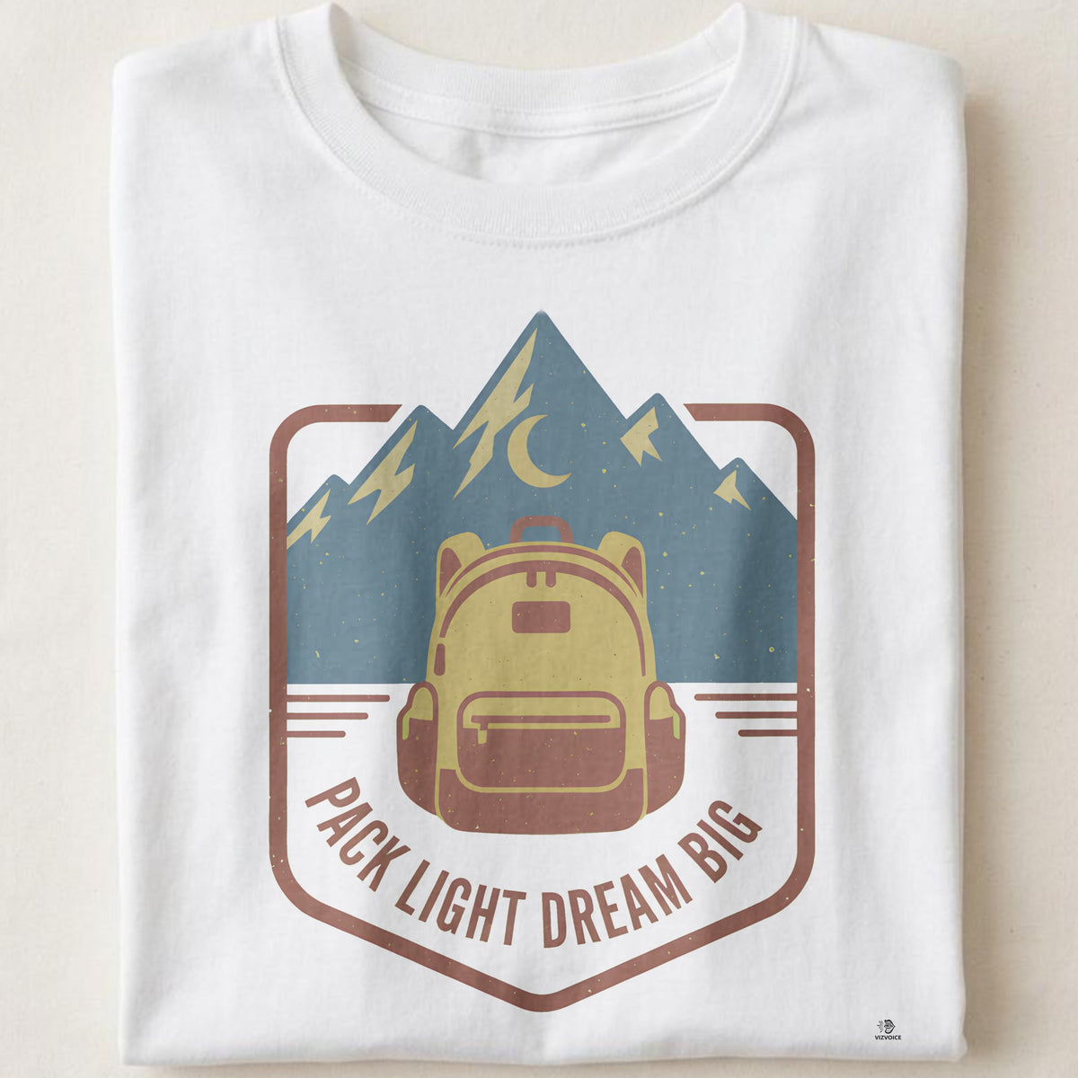 PACK LIGHT DREAM BIG | Adventure Seeker T-Shirt