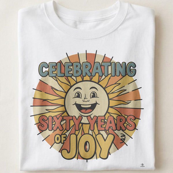 CELEBRATING SIXTY YEARS OF JOY | Milestone Birthday T-Shirt
