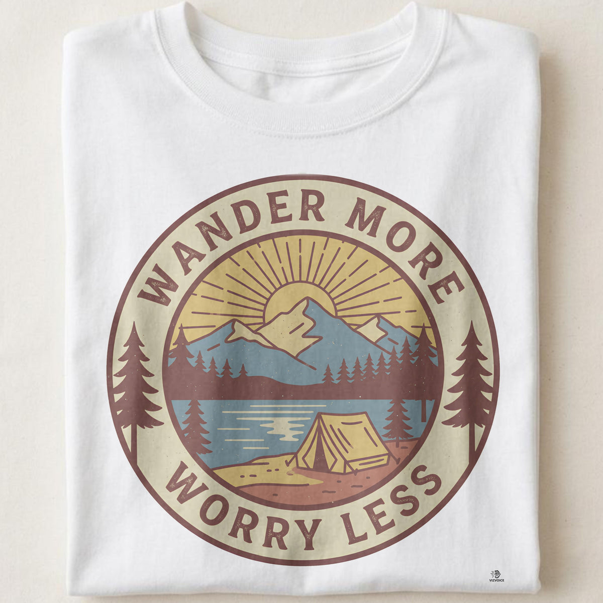 WANDER MORE WORRY LESS | Adventure Seeker T-shirt
