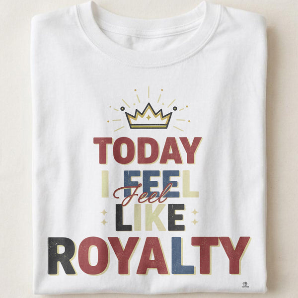 TODAY I FEEL LIKE ROYALTY | Birthday King T-shirt