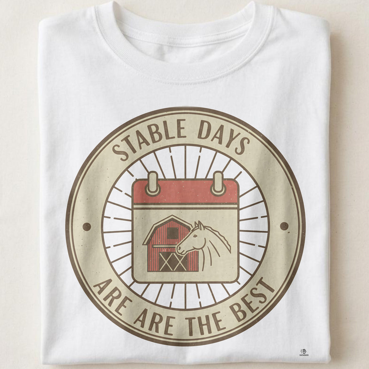 STABLE DAYS ARE THE BEST | Barn Life T-shirt for Equestrians