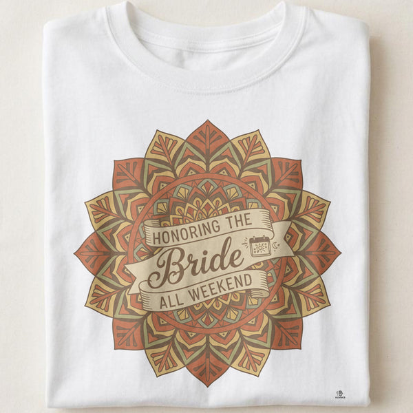 HONORING THE BRIDE ALL WEEKEND | Fun Bride Squad T-shirt