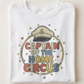 CAPTAIN OF THE HOME CIRCUS | Funny T-shirt for Moms - close up