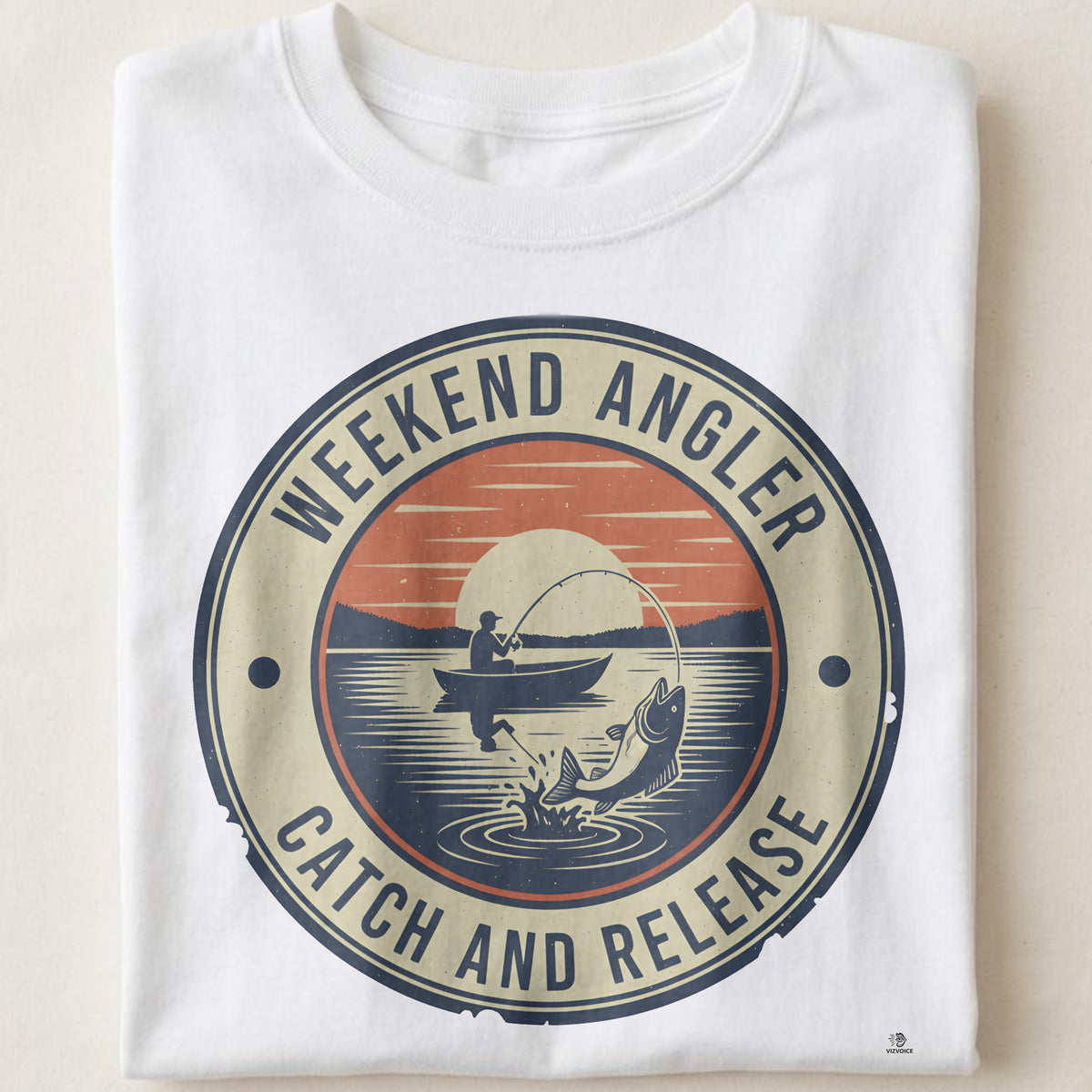 WEEKEND ANGLER CATCH AND RELEASE | Funny Fishing T-Shirt
