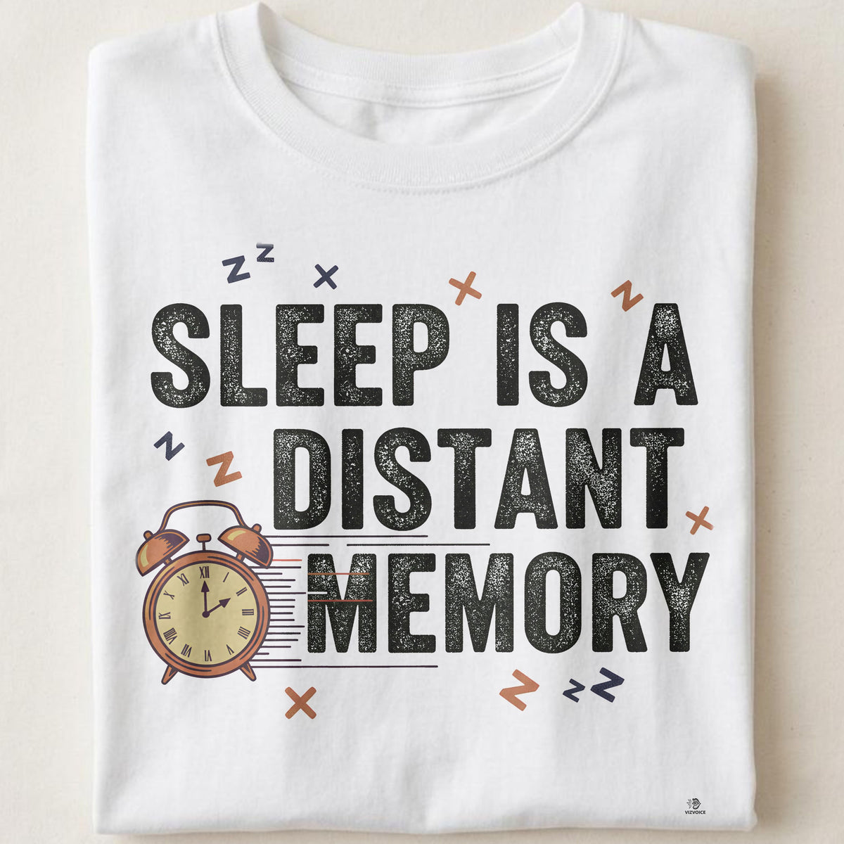 SLEEP IS A DISTANT MEMORY | Funny New Dad T-Shirt