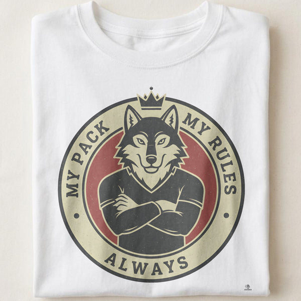 MY PACK MY RULES ALWAYS | Wolf Pack Life T-shirt
