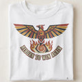 REBORN TO WIN AGAIN | Comeback Champion T-Shirt - close up