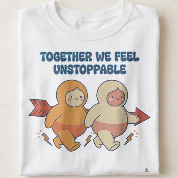 TOGETHER WE FEEL UNSTOPPABLE | Best Friends T-Shirt