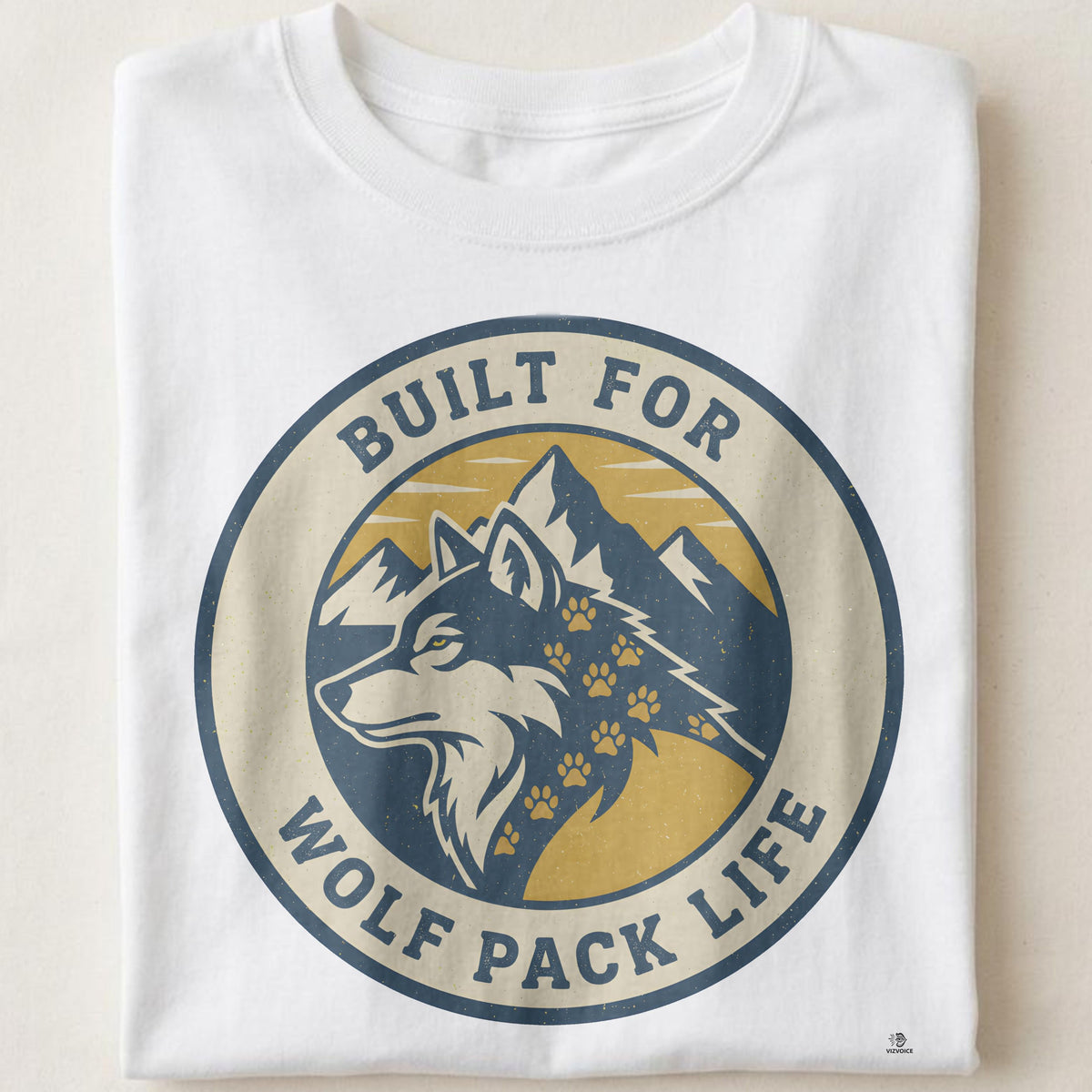 BUILT FOR WOLF PACK LIFE | Wild Animals T-Shirt