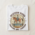 WESTERN RIDER THROUGH AND THROUGH | Equestrian T-Shirt - close up