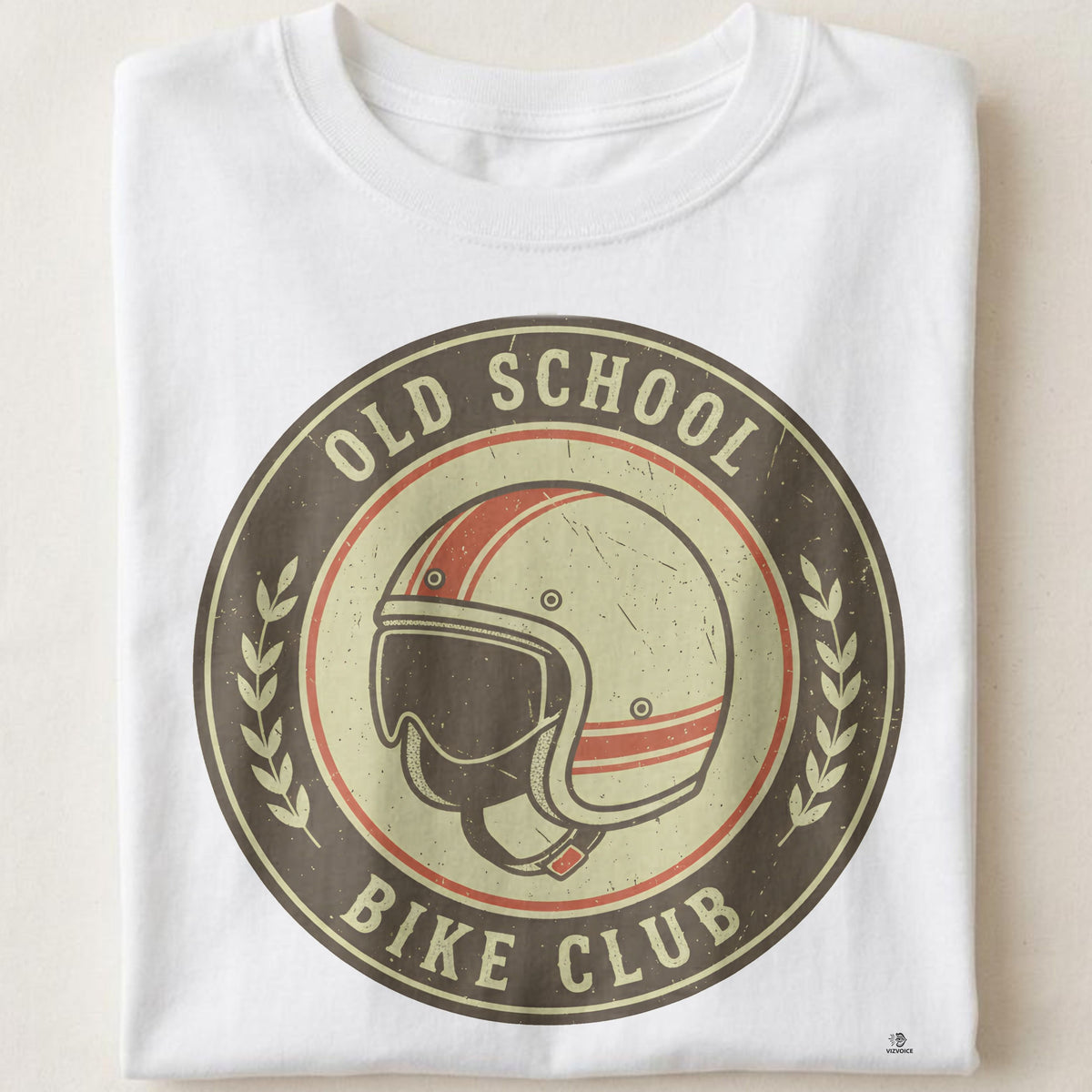 OLD SCHOOL BIKE CLUB | Vintage Motorcycle T-Shirt